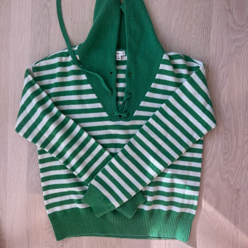 New Minnie Rose cashmere sweater size small